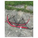 Set of runners from a Christmas sleigh