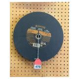 5 new chop saw blades for metal, 1 inch arbor