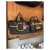 2 new Dewalt tool bags with 1 a Tradesman, new bags