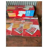 New – Scotch Thermal Laminator with 3 new laminating pouches kits, never opened