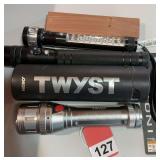 Great set of 4 lights, 2 Joey’s, 1 Nebo, Twyst and an Inova pocket light