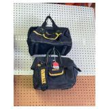 2 new Dewalt tool bags with 1 a Tradesman with lots of compartments for tools