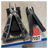 Rock River Multi tool and 1 Chevy Truck Multi tool with sheath