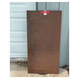 2 feet x 4 feet ¼ inch AR400 sheet steel, will make good steel targets for standard Handgun ammo and rim fire firearms if set at 20 degrees