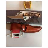 1 Bear & Son knife w/sheath new with box