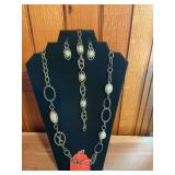 Vintage Premier Necklace, bracelet, and earrings to match