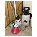 Yard and Garden Sprayers, Funnels, and Measuring Pitcher