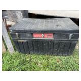 Tuff-Bin Black Heavy Duty Plastic Storage Chest