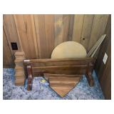 Wooden Shelving Components and Display Fixtures