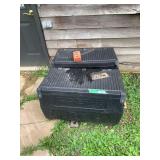 Delta Packer-45 Heavy Duty Storage Boxes with Firewood
