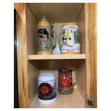 Beer Steins and Mugs Including Hamm