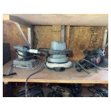 Electric Power Tools Including Black and Decker Finishing Sander and Sears Sander-Polisher