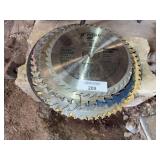 Saw Blades including DeWalt, Bosch, Irwin, and Krome King