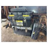 Tool Boxes with Stanley, Craftsman, and Dewalt Cases