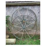 Set of Two 54-Inch Steel Spoke Wheels