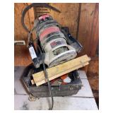 Sears Craftsman 1.5 HP 25000 RPM Wood Router with Bits and Case