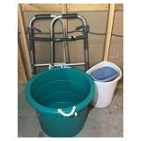 Invacare Medical Walker and Storage Bins