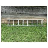 Werner D716-2 Aluminum Extension Ladder 16 Foot 200 lb Capacity