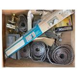 Fasteners, Staples, Nails, Door Hardware, and Building Materials