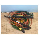 Pruning Shears and Assorted Extension Cords