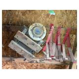 Chevrolet Hub Cap and Assorted Shop Equipment