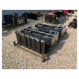 Skid Steer Forks - [Skid Steer Attachments] - 1 set
