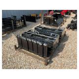 Skid Steer Forks - [Skid Steer Attachments] - 1 set