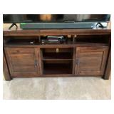 Wooden TV stand 64x17x30