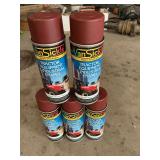 5 cans of Van Sickle Flat Red Primer