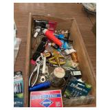 Playing cards, batteries, and junk drawer assortment a treasure for all