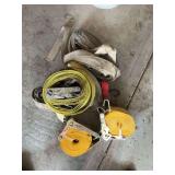 Lots of large tiedown straps