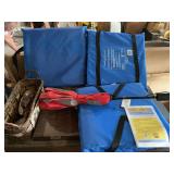 Personal flotation devices, umbrella and basket with potpourri
