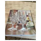 Crystal glasses set of 12