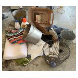 Miscellaneous buckets and items