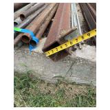 Metal square 4" tubing