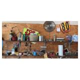Assorted shop items