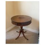 Duncan Phyfe Style Drum Table