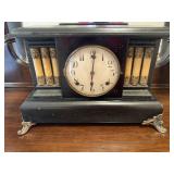 Antique Mantle Clock with Key