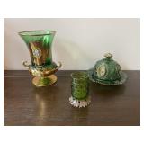 Antique Butter Dish & More