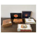 Lot of Cigar Boxes
