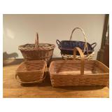 2 Longaberger Baskets & More