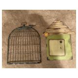 Birdcage Wall Art & Magnet Board