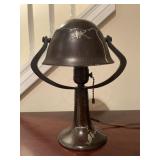 Heintz Art Metal Shop Bronze Desk Lamp