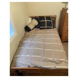 Twin Mattress and Box Spring with Bedding