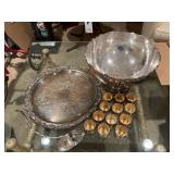 F. B. Rogers Silver Serving Lot