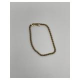 8" 14k Gold Bracelet