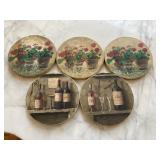 Lot of 5 Coasters