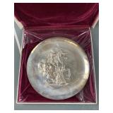 "Unicorn Dyonisiaque" Solid Sterling Silver Plate