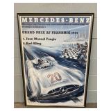 Framed Mercedes Benz Print