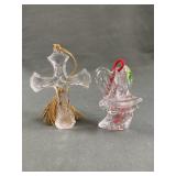 Two Waterford Christmas Ornaments